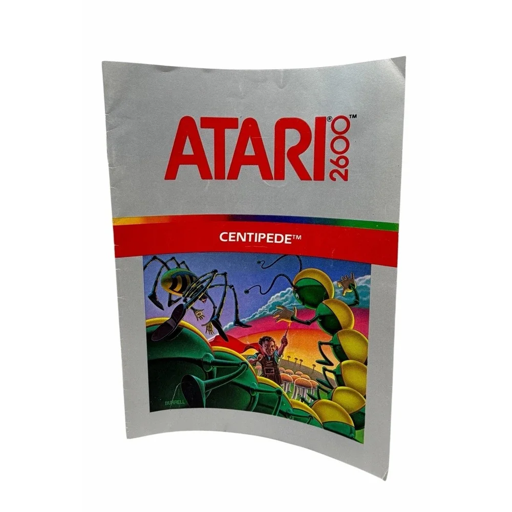 3 Atari Vintage Game Manuals Centipede, Berzerk, Warlords Program Instructions